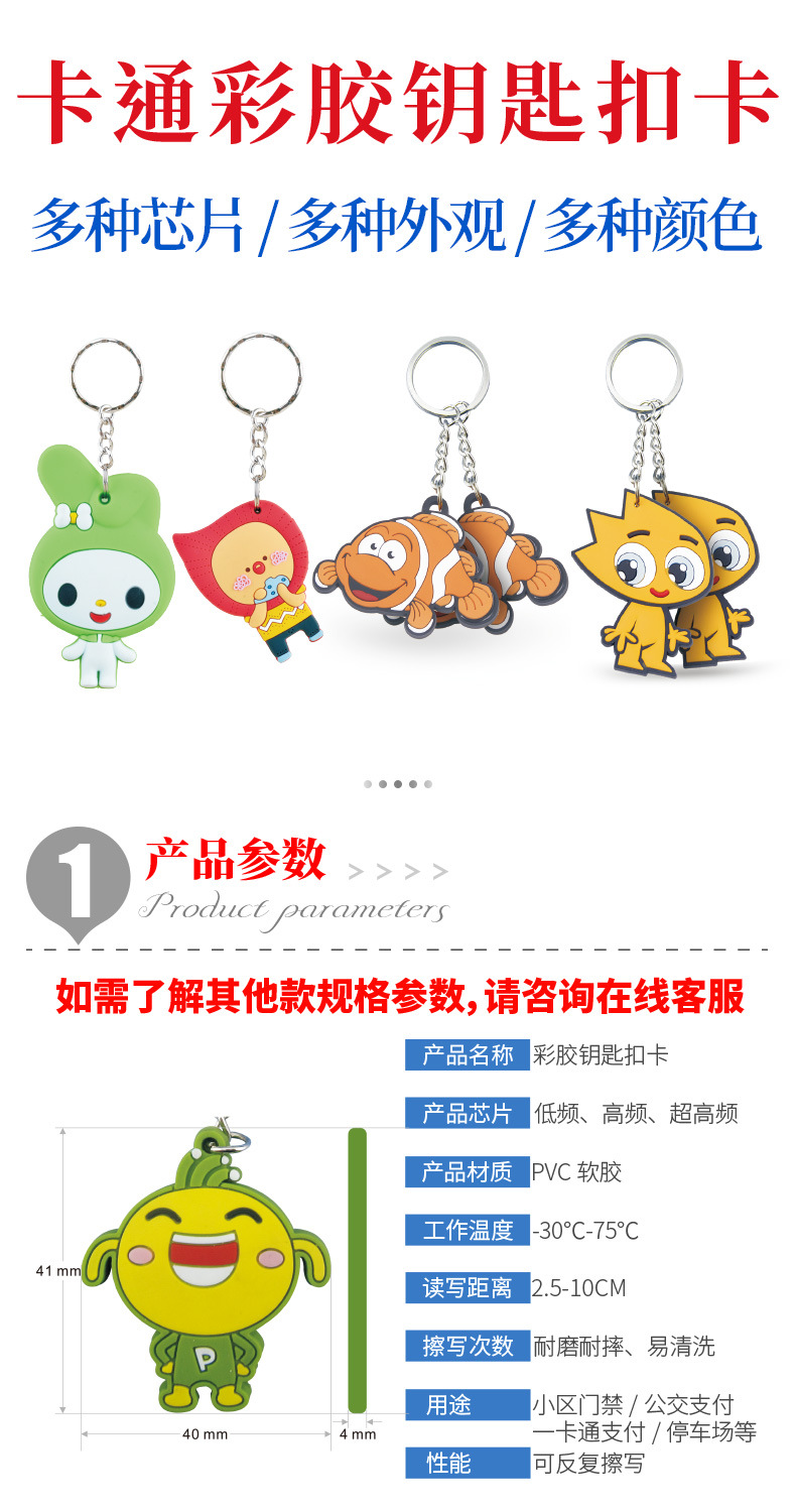 nfc卡通鑰匙扣卡2 nfc卡通鑰匙扣卡2